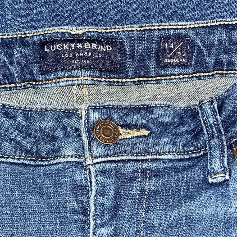 Lucky Brand Lolita Low Rise Bootcut Jeans Size 14/32 Regular - Picture 6 of 7